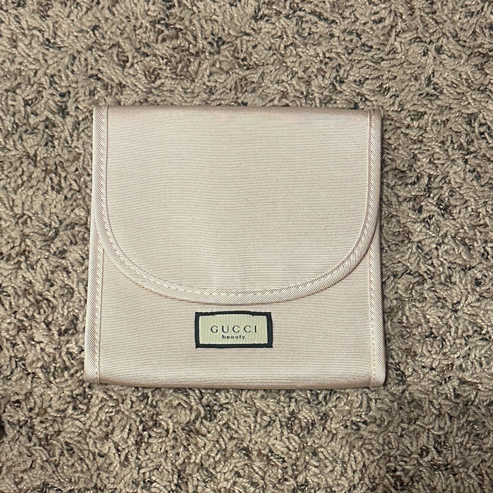 Gucci Pink and Floral Pouch